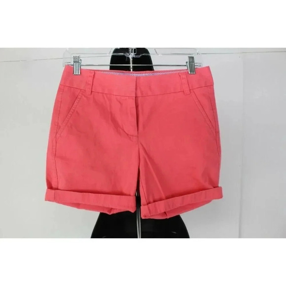 ladies J CREW CHINO shorts size 0 - Picture 1 of 3